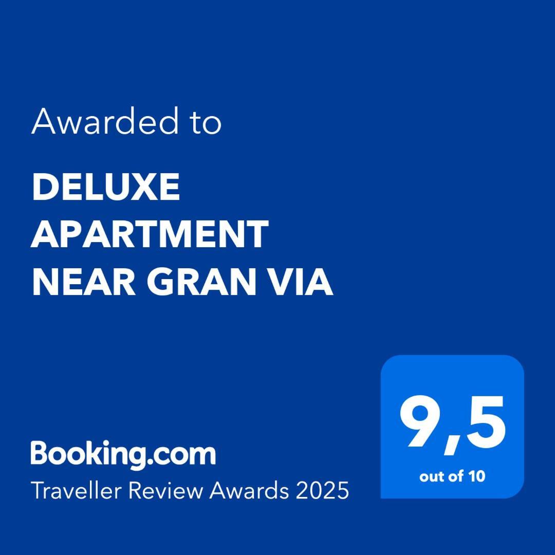 Deluxe Apartment Near Gran Via Madrid Kültér fotó